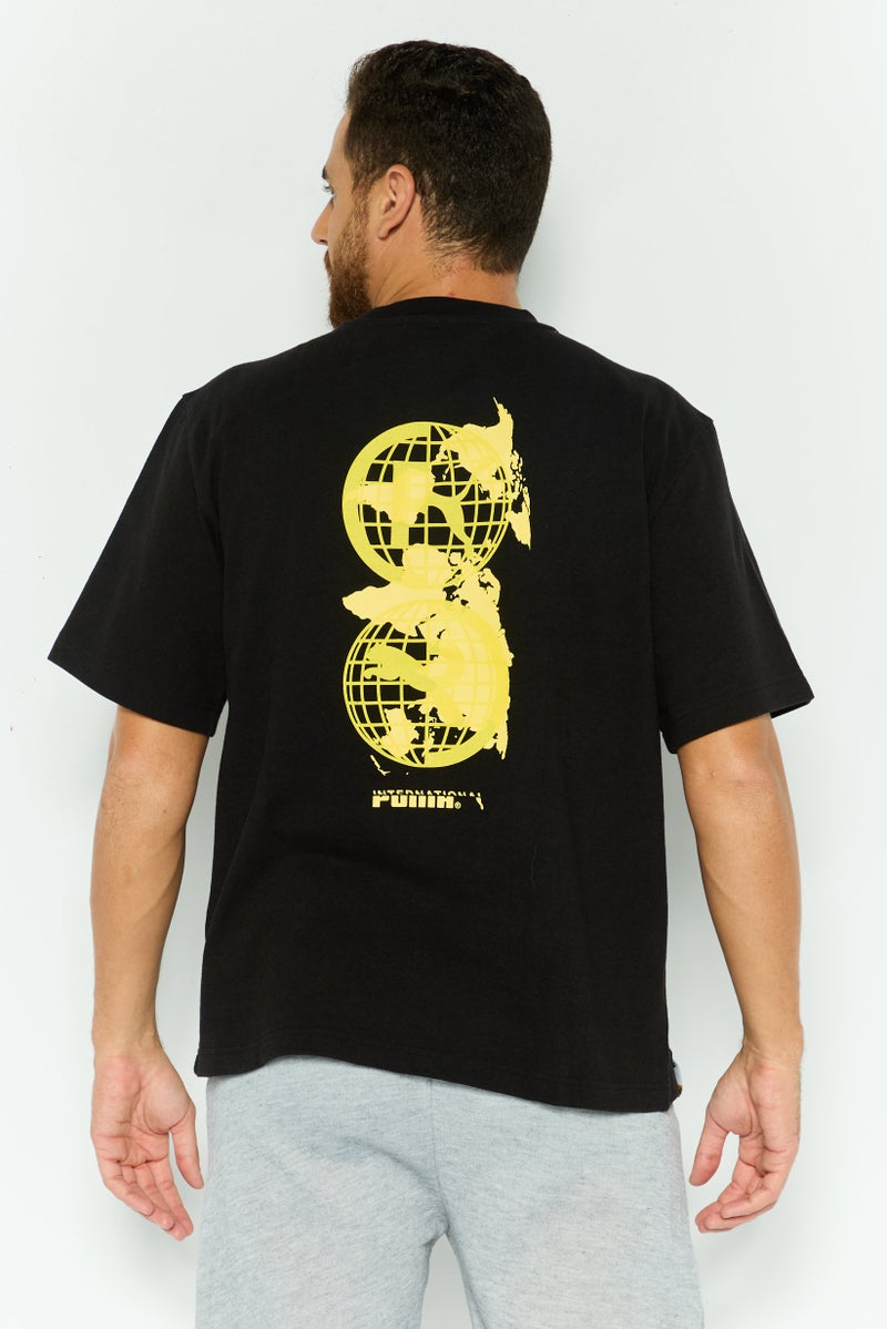 PUMA Men Sportswear Fit Short Sleeve Training T-Shirt, Black - Image 4